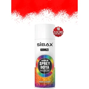 Akrilik Sprey Boya Kırmızı 400 ml
