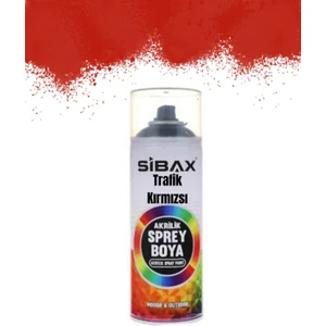 Akrilik Spre Boya Trafik Kırmızısı 400 ml