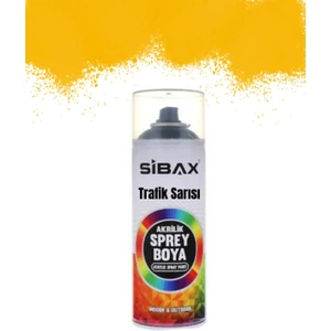 Akrilik Sprey Boya Trafik Sarısı 400 ml