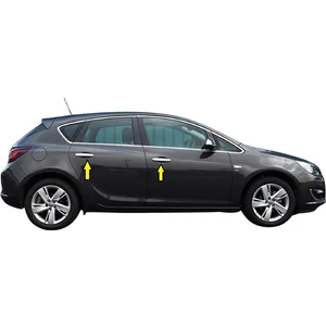 Alminox Oto Opel Astra J Sd-Hb Krom Kapı Kolu 4 Kapı Paslanmaz Krom