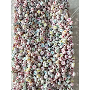 50 Gram Arap Alfabesi Harf Boncuk , Arapça Yazı