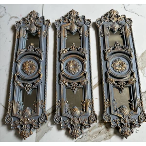 Avangard 3 Lü Duvar Aynası 70CM