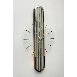 Asse Tasarım Stylish Desıgn-Aynalı-65 cm -Pıllı Led-Sessiz Mekanizma-Asse