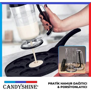 Ölçekli Hamur Porsiyonlayıcı Pancake Krema Puding Akıtma Yardımcısı