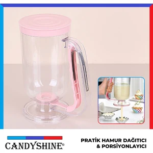 Ölçekli Hamur Porsiyonlayıcı Pancake Krema Puding Akıtma Yardımcısı