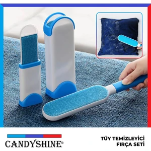 Premium Kendini Temizleyen Mucize Tüy Toz Toplayıcı Fırça Seti Pratik Tüy Toz Toplama Aleti Uzun Ömürlü