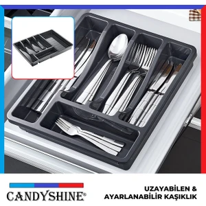 Kayar Kaşıklık Ölçüsü Ayarlanabilir Kayar Kızaklı Çekmece İçi Kaşıklık