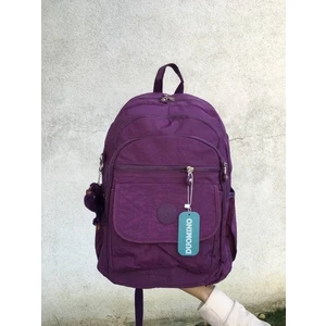 Duomino Fcstore Krinkıl Kumaş Suya Dayanıklı Büyük Boy Gri Klinkır Sırt Çantası/laptop Seyahat Okul Çanta (Yurt Dışından)