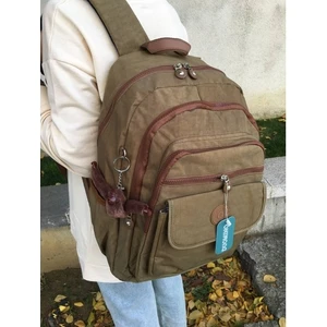 Duomino Fcstore Krinkıl Kumaş Suya Dayanıklı Büyük Boy Gri Klinkır Sırt Çantası/laptop Seyahat Okul Çanta (Yurt Dışından)