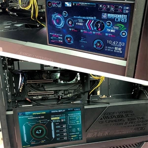 AIDA64 Için 7 Inç 1024X600 IPS LCD Ekran Sıcaklığı Cpu Gpu SSD Izleme Ikincil Ekran Monitörü (Yurt Dışından)