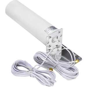 4g Lte Anten Sma Harici Anten 3g 4g Dış Mekan Anteni 10-12DBI, 3g 4g Yönlendirici Modem Için Çift Sma Konnektörlü (Yurt Dışından)