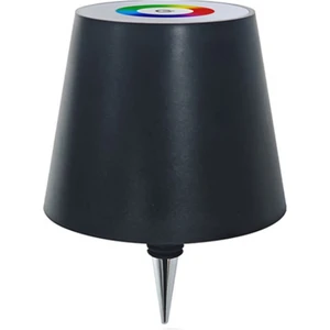 Kablosuz Şişe Lambası, Likör Şişeleri Için LED Işıklar, Şarj Edilebilir Şarap Rgb-Siyah (Yurt Dışından)
