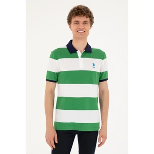 U.S. Polo Assn. Erkek Yeşil Tişört 50288503-VR054