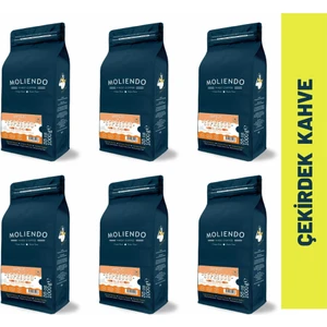 Moliendo Amalfi Espresso Blend Kahve Avantaj Paketi (Çekirdek Kahve) 6*1000 g