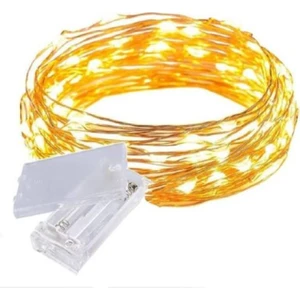 LED 3 Metre Sarı Renkli Peri LED Işık Bahçe Balkon Ağaç Lambası Aydınlatma Dekorasyon