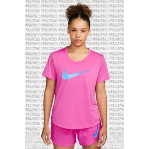 Dri Fit Tee Training Running Tee Sırt Hava Panelli Koşu Spor Antrenman Tişörtü Fuşya