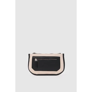 Papi Kanvas Clutch Cüzdan Siyah