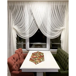 Ceylanlar Perde Kruvaze Tül Perde 1/3 Sık Pile