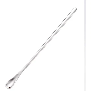 304 Çelik 19 cm Kokteyl Karıştırma Kahve Latte Karıştırma Barmen Kaşığı CIN758BY