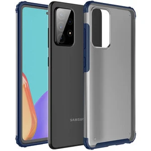 Techno Guru Samsung Galaxy A52 Sert Yapılı ve Köşe Korumalı Arkası Buğulu Şık Volks Premium Kılıf
