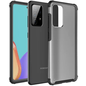 Techno Guru Samsung Galaxy A72 Sert Yapılı ve Köşe Korumalı Arkası Buğulu Şık Volks Premium Kılıf