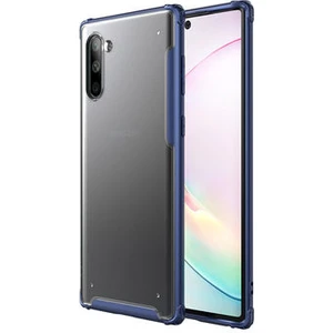 Techno Guru Samsung Galaxy Note 10 Sert Yapılı ve Köşe Korumalı Arkası Buğulu Şık Volks Premium Kılıf