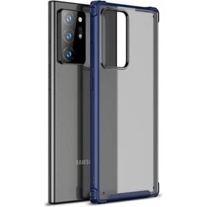 Techno Guru Samsung Galaxy Note 20 Ultra Sert Yapılı ve Köşe Korumalı Arkası Buğulu Şık Volks Premium Kılıf