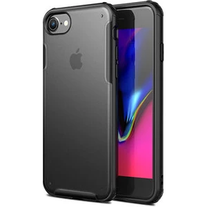 iPhone Se 2022 Sert Yapılı ve Köşe Korumalı Arkası Buğulu Şık Volks Premium Kılıf