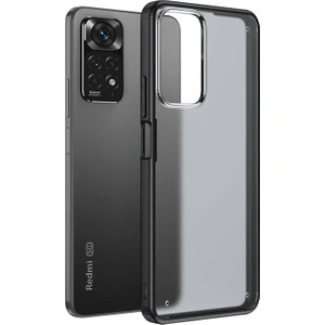 Redmi Note 11 Pro 5g Sert Yapılı ve Köşe Korumalı Arkası Buğulu Şık Volks Premium Kılıf