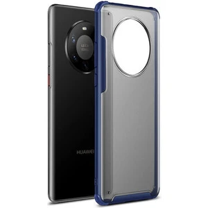 Techno Guru Huawei Mate 40 Pro Sert Yapılı ve Köşe Korumalı Arkası Buğulu Şık Volks Premium Kılıf