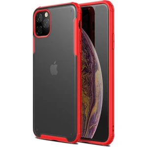 Techno Guru iPhone 11 Pro Max Sert Yapılı ve Köşe Korumalı Arkası Buğulu Şık Volks Premium Kılıf
