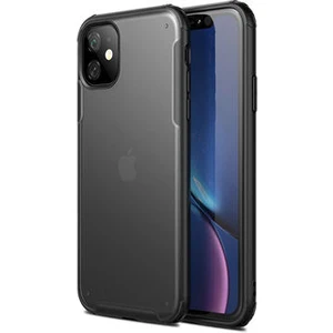 Techno Guru iPhone 11 Sert Yapılı ve Köşe Korumalı Arkası Buğulu Şık Volks Premium Kılıf