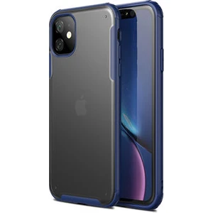 Techno Guru iPhone 11 Sert Yapılı ve Köşe Korumalı Arkası Buğulu Şık Volks Premium Kılıf