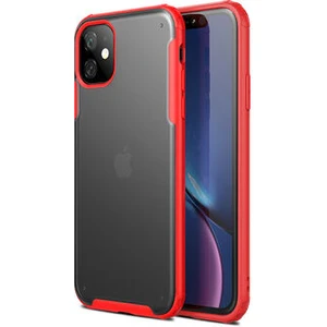 Techno Guru iPhone 11 Sert Yapılı ve Köşe Korumalı Arkası Buğulu Şık Volks Premium Kılıf