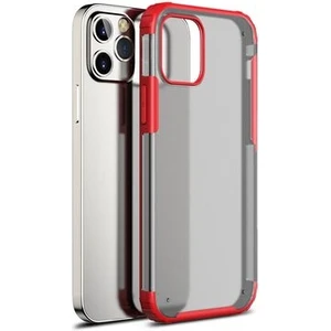 Techno Guru iPhone 12 Pro Max Sert Yapılı ve Köşe Korumalı Arkası Buğulu Şık Volks Premium Kılıf