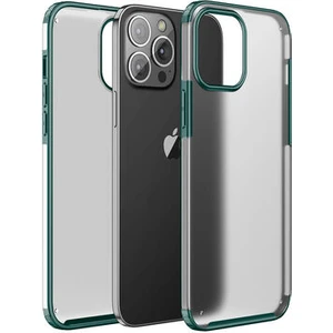 iPhone 13 Pro Max Sert Yapılı ve Köşe Korumalı Arkası Buğulu Şık Volks Premium Kılıf