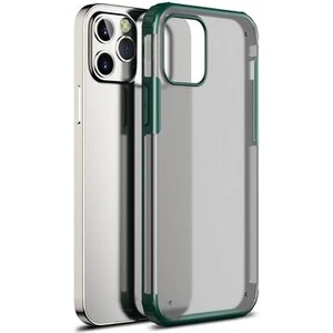 Techno Guru iPhone 12 Pro Sert Yapılı ve Köşe Korumalı Arkası Buğulu Şık Volks Premium Kılıf