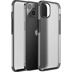Techno Guru iPhone 13 Mini Sert Yapılı ve Köşe Korumalı Arkası Buğulu Şık Volks Premium Kılıf