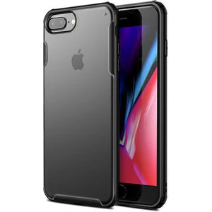 Techno Guru iPhone 8 Plus Sert Yapılı ve Köşe Korumalı Arkası Buğulu Şık Volks Premium Kılıf