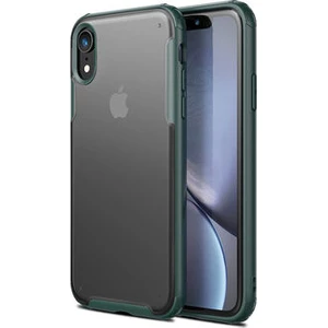 Techno Guru iPhone Xr Sert Yapılı ve Köşe Korumalı Arkası Buğulu Şık Volks Premium Kılıf