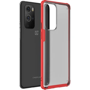 Techno Guru One Plus 9 Pro Sert Yapılı ve Köşe Korumalı Arkası Buğulu Şık Volks Premium Kılıf