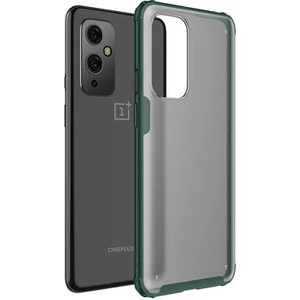 Techno Guru One Plus 9 Sert Yapılı ve Köşe Korumalı Arkası Buğulu Şık Volks Premium Kılıf