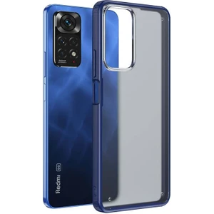 Techno Guru Redmi Note 11 Pro 5g Sert Yapılı ve Köşe Korumalı Arkası Buğulu Şık Volks Premium Kılıf