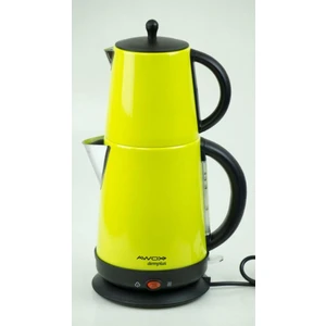 Demplus Çelik Çaycı Çay Makinesi (Açıkyeşil)