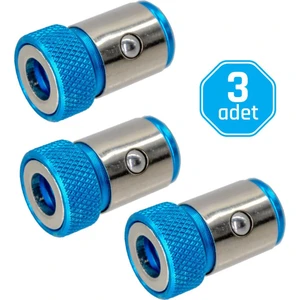 6134X3 Bits Uçlar Için Mıknatıslı Vida Tutucu Halka 24 mm 3 Adet