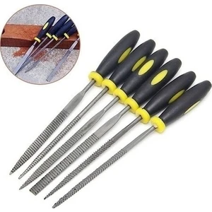 Eğe Seti 6'lı Iye Seti Törpü Eğe 160 mm Mini Eğe Hobi Törpü Steti