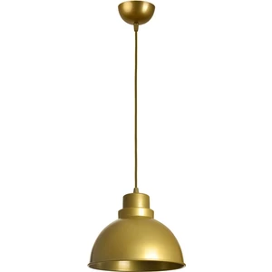 Perge Özel Tasarım Dekoratif Cafe - Mutfak Hol Salon Eskitme Renk Sarkıt Tekli Avize (Çap 21 Cm)