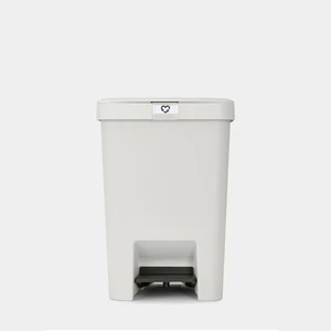 Stepup Açık Gri Plastik Pedallı Çöp Kutusu 25L Bkm Dizayn