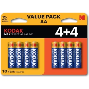 Max Super Alkalıne 4+4 Aa Kalem Pil