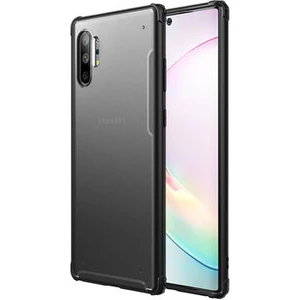 Techno Guru Samsung Galaxy Note 10 Plus Sert Yapılı ve Köşe Korumalı Arkası Buğulu Şık Volks Premium Kılıf
